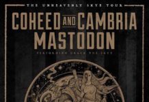 COHEED AND CAMBRIA Announce “The Unheavenly Skye Tour” with Special Guest MASTODON