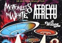 MOTIONLESS IN WHITE & ATREYU Announce “The 2019 Spring Invasion Tour”