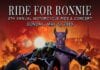 Fifth Annual RIDE FOR RONNIE Motorcycle Ride & Concert Set for Sunday, May 5, 2019