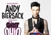 ANDY BIERSACK to Appear at San Diego Comic Con on July 18th