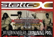 STATIC-X Announces New Support for Select Dates of the Final Leg of 20th Anniversary Wisconsin Death Trip Tour