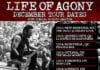 Hard Rock Veterans LIFE OF AGONY Begin Tour Next Week