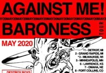 BARONESS Announce Spring North American Tour With AGAINST ME!