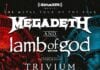 MEGADETH and LAMB OF GOD Announce Massive 2020 Co-Headline Tour