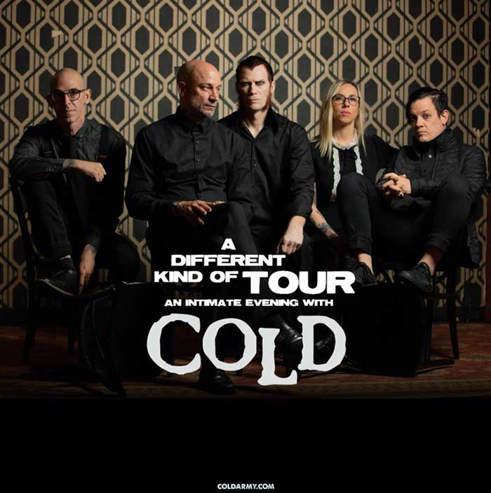 COLD Announce “A Different Kind of Tour” Dates OUTBURN ONLINE
