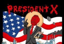 3TEETH Releases Timely “Make America Snake Again” President X Merch
