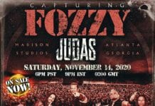 FOZZY Announces Capturing Judas Livestream!