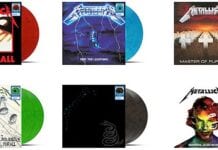 METALLICA To Release Exclusive Colored Vinyl