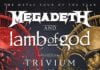 MEGADETH and LAMB OF GOD Announce Rescheduled Tour Dates for Fall