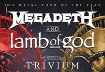 MEGADETH and LAMB OF GOD Announce Rescheduled Tour Dates for Fall
