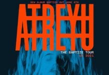 ATREYU Announces Baptize Headline U.S. Tour This Fall