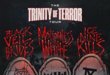 MOTIONLESS IN WHITE, BLACK VEIL BRIDES & ICE NINE KILLS Announce “Trinity of Terror” Triple Co-Headline Tour