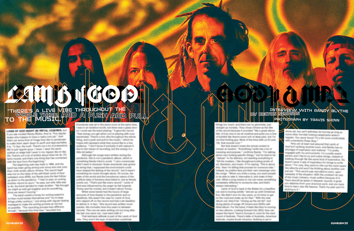 LAMB OF GOD Releases New Album Omens and Premieres Video for “Ditch