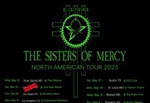 THE SISTERS OF MERCY Announce First U.S. Tour in Over a Decade