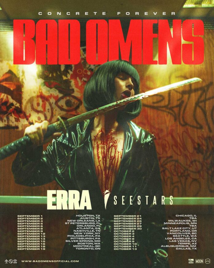 BAD OMENS Announces Concrete Forever North American Fall Headlining