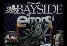 BAYSIDE Announces North American Dates of 25 Years of Bayside: The Errors Tour